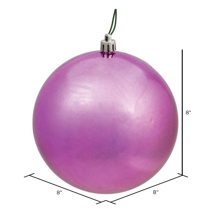 Vickerman Mauve Shiny Ball UV Drilled Cap -