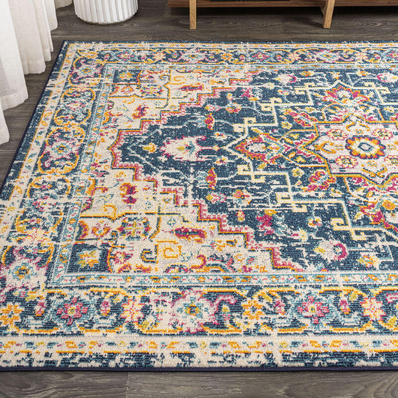 Brooklyn Geometric Medallion Area Rug