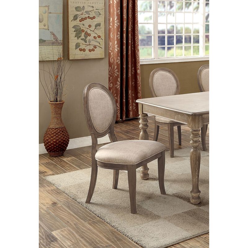 Streamdale Rustic Oak Dining Chairs (Set of 2) image number 2