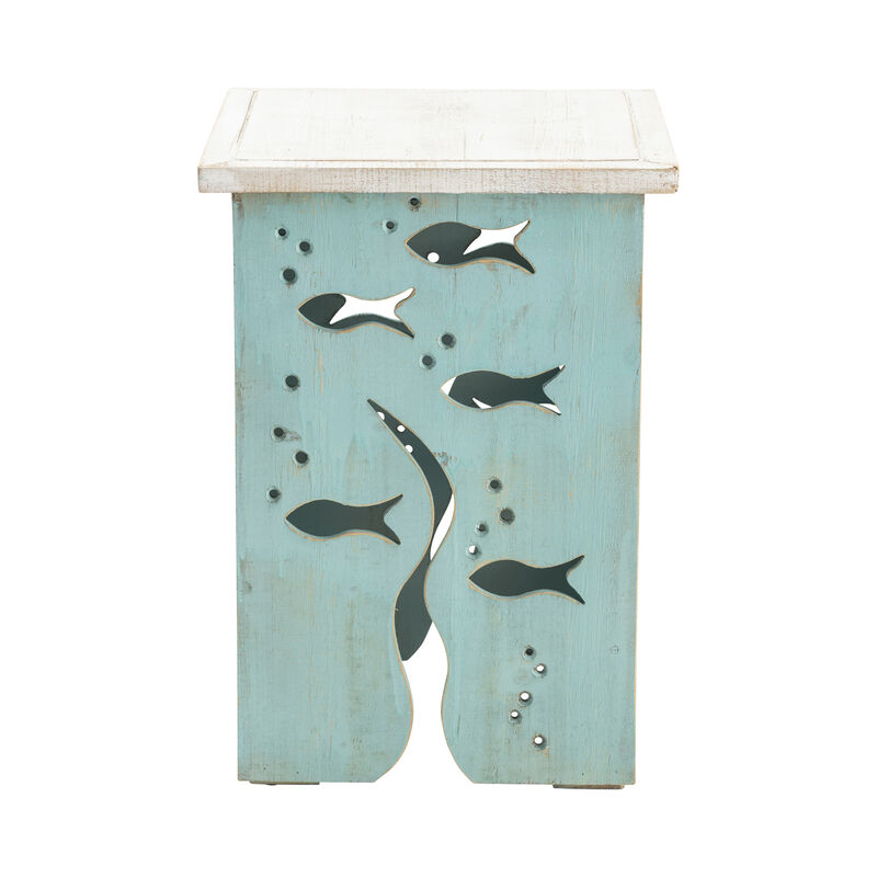 Seafoam Accent Table image number 2