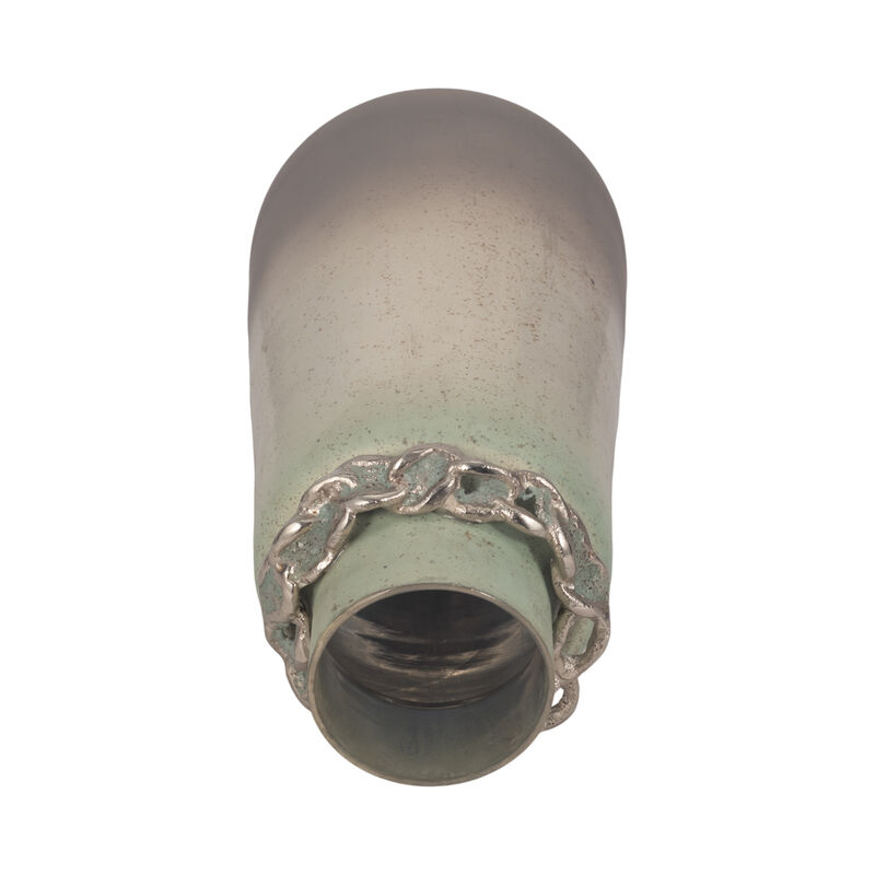 LUCASWICK Silver Glass Vase 17 image number 4