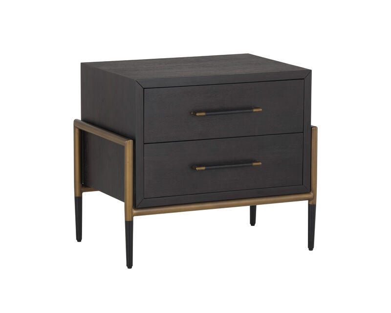 Weldrick Espresso Nightstand