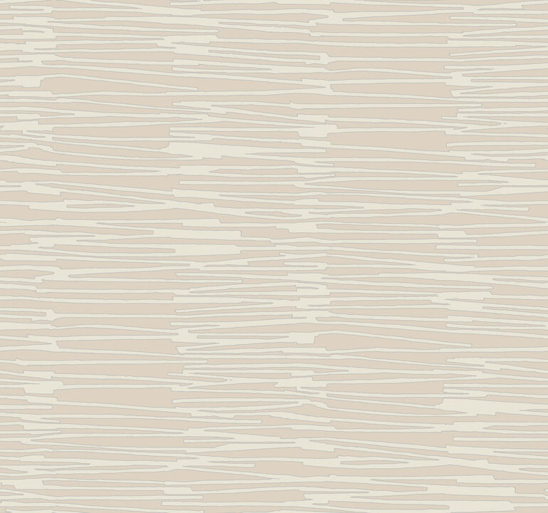 Water Reed Thatch Clay & Silver Wallpaper