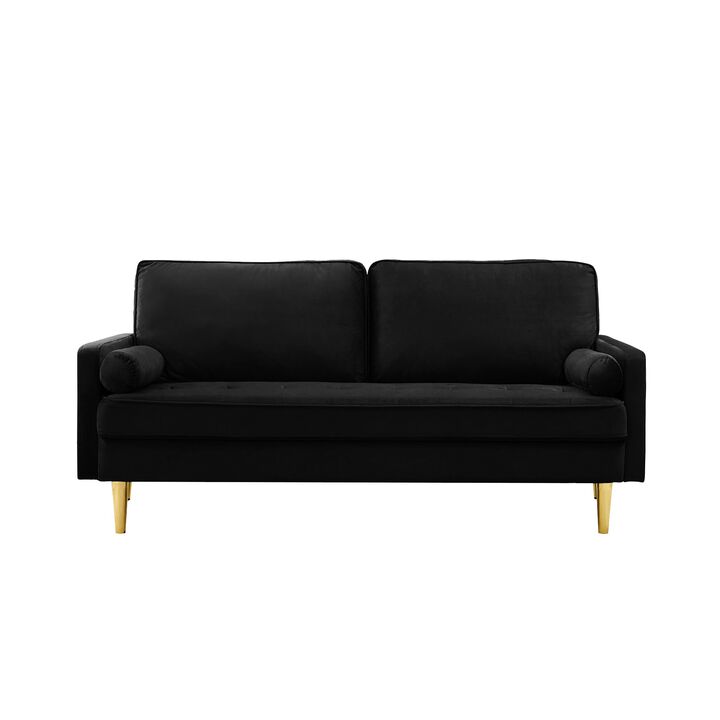 Rufpen Minimalist Velvet Loveseat