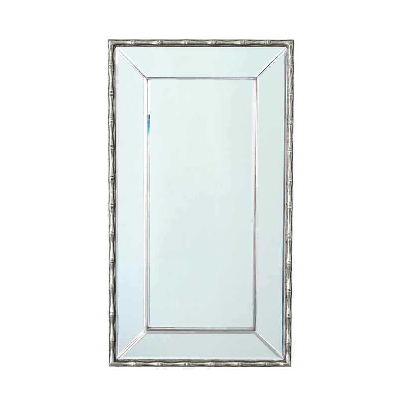 Bamboo Mirror - Silver