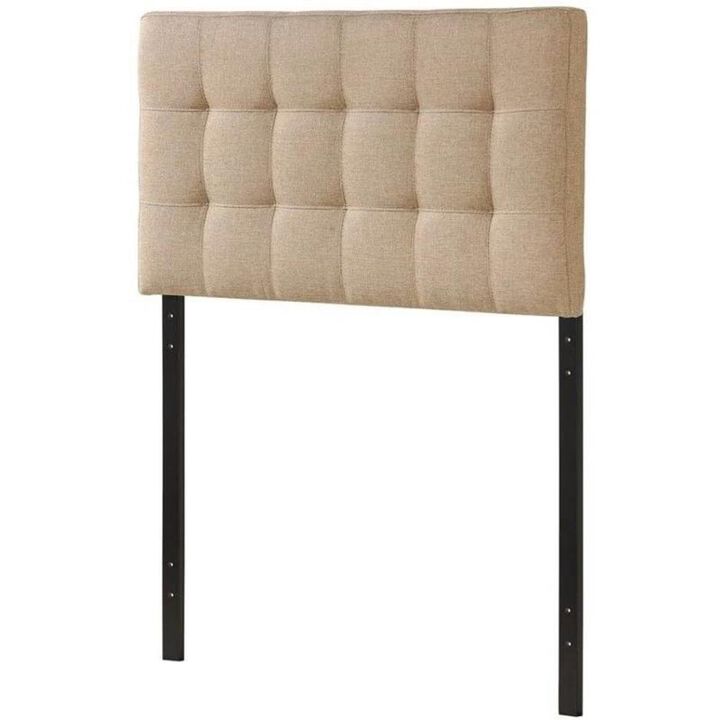 Twin Size Modern Fabric Tufted Upholstered Headboard for Sleek and Stylish Bedroom Design
