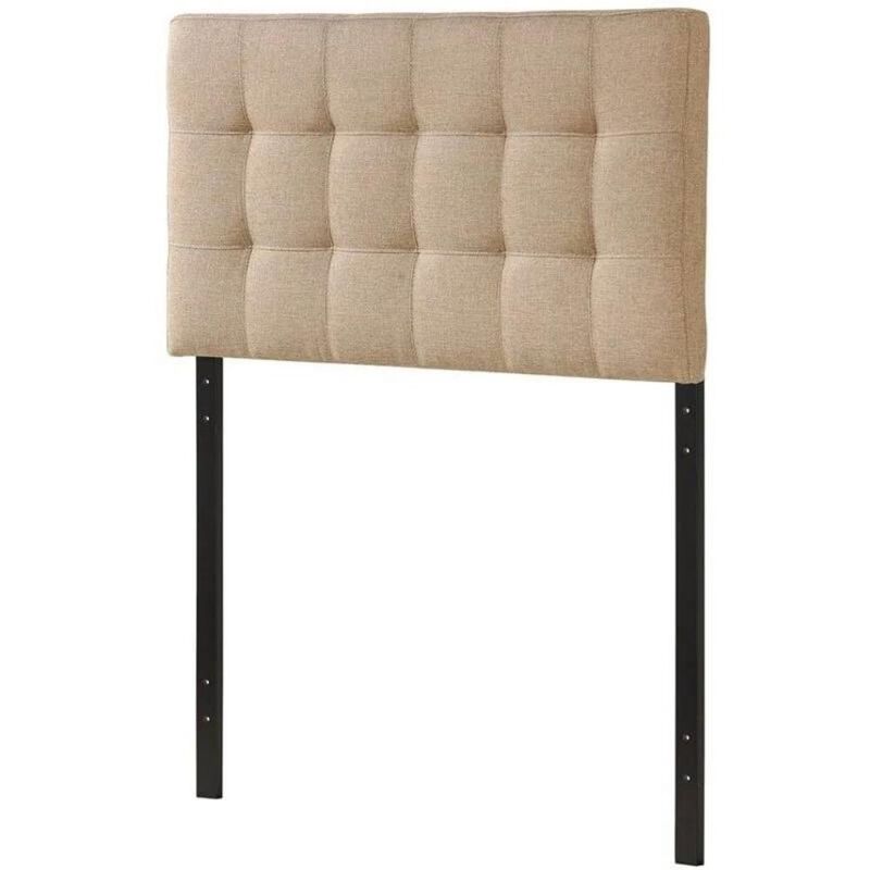Twin Size Modern Fabric Tufted Upholstered Headboard for Sleek and Stylish Bedroom Design image number 0