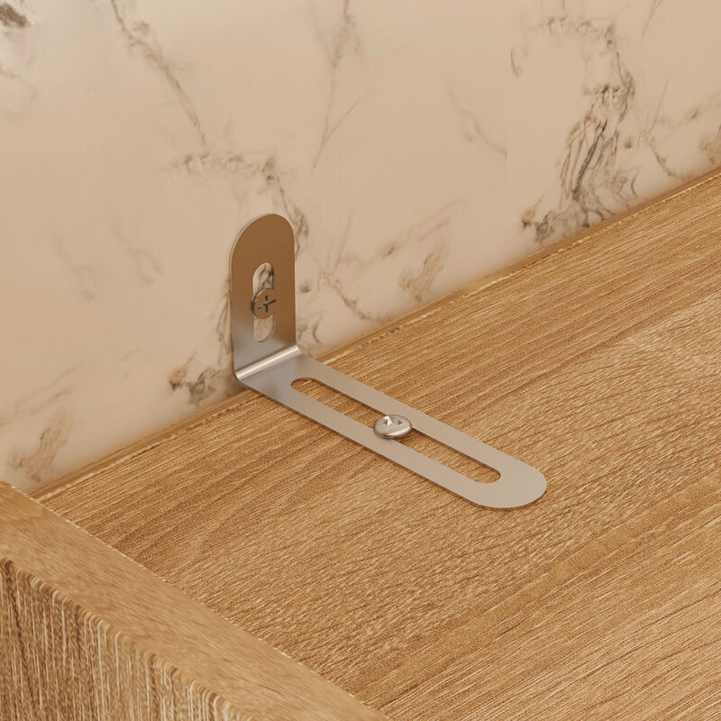 FUFU&GAGA Modern 12-Shelf Wooden Bookcase with 6 Doors, Brown Textured Finish (70.9''W x 12''D x 78.7''H) image number 6