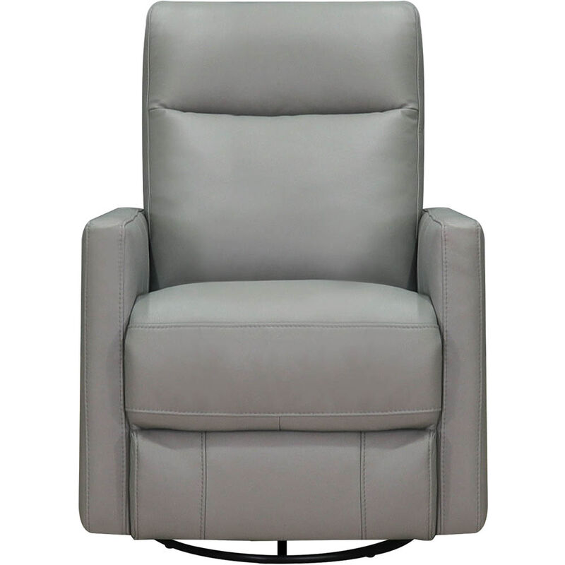 Ashby Power Headrest Swivel Glider Leather Recliner