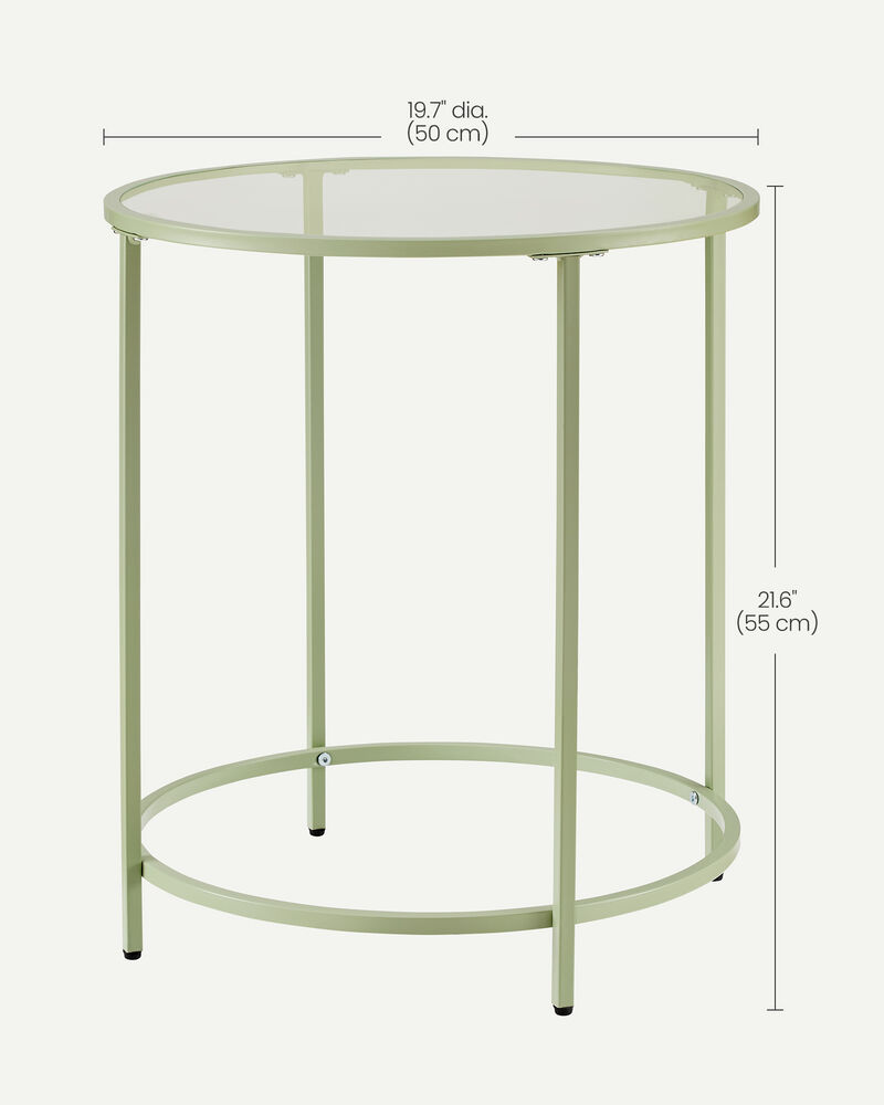 Round Side Table - Stylish and Functional Accent for Any Room