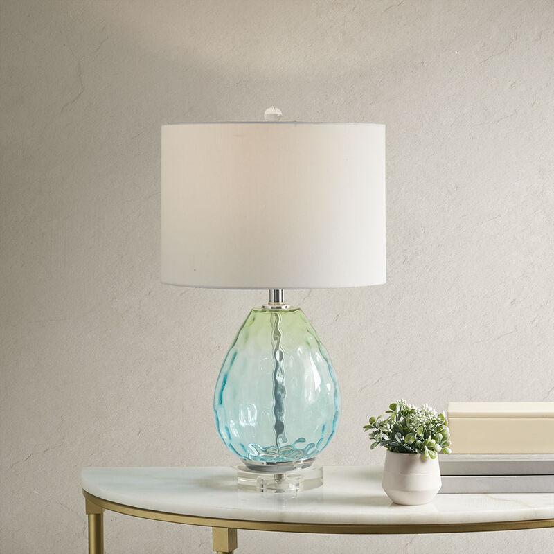 Streamdale Borel Ombre Glass Table Lamp