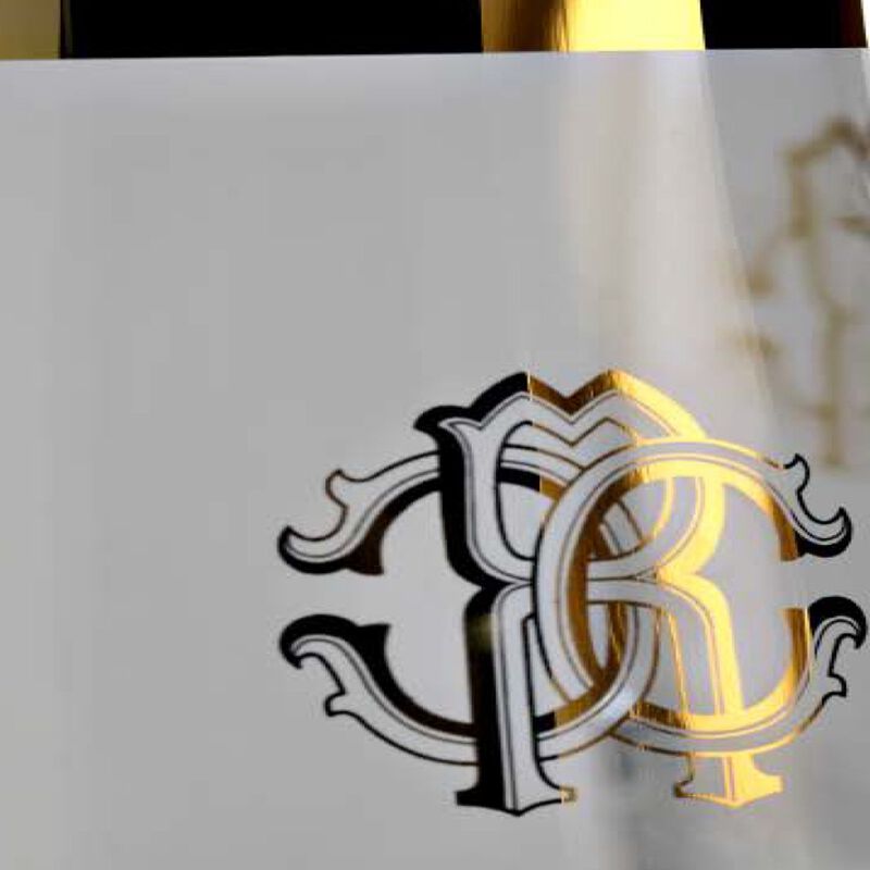 Old Fashion Glass NEW MONOGRAM  Gold diam. 3.5", H 4", cap. 14.75 oz image number 1