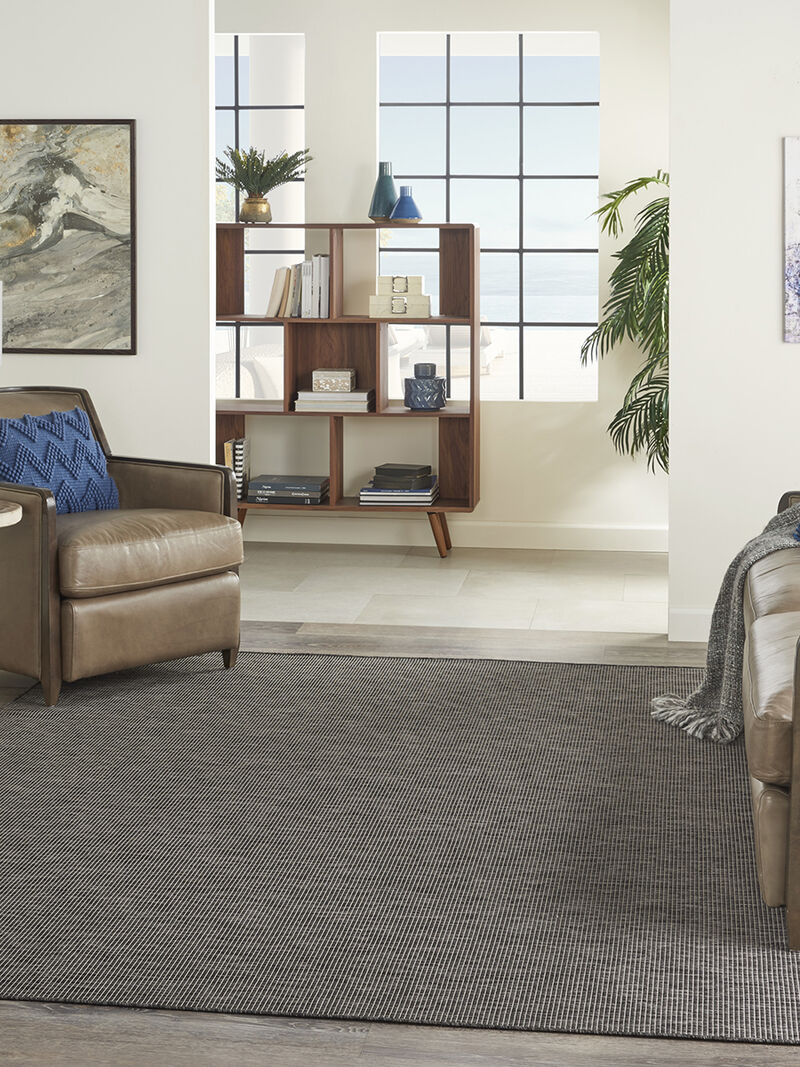 Positano POS01 Charcoal 7' x 10' Rug image number 10