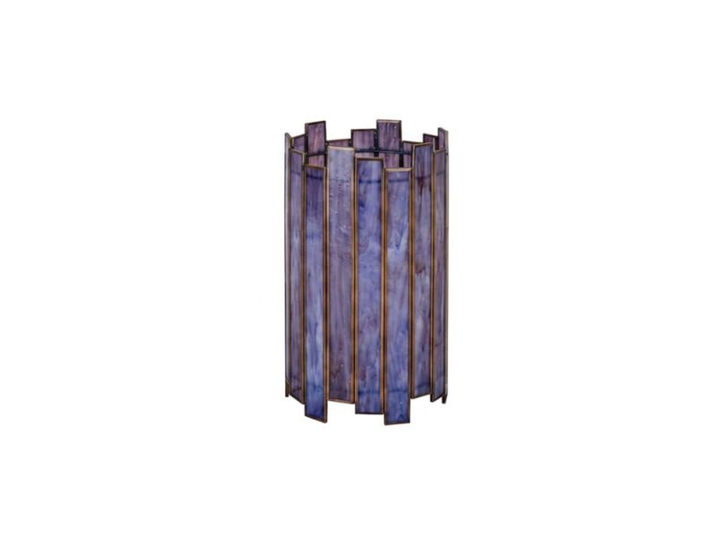 Tiffany Style Stained Glass Table Lamp For Living Room Bedroom Desk Blue image number 0