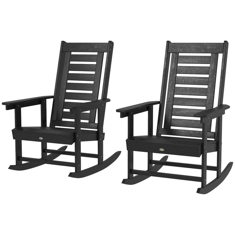 Hivvago 2-Piece Garden Rocking Chair Set image number 0