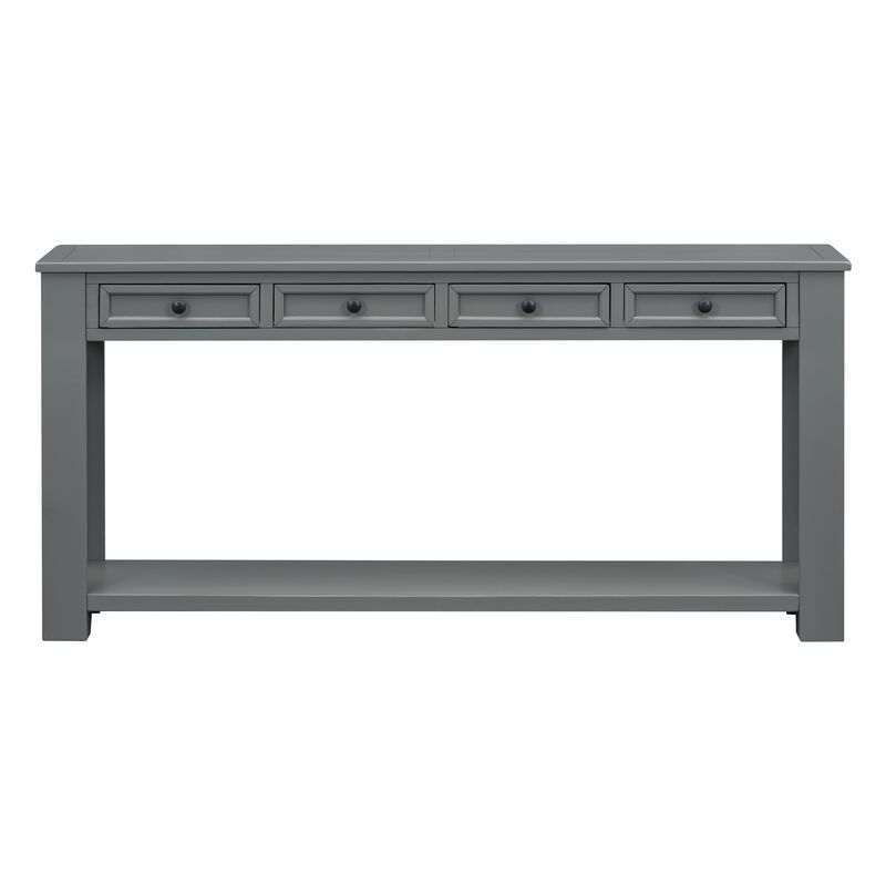 Merax Modern Console Table  with Storage Drawers