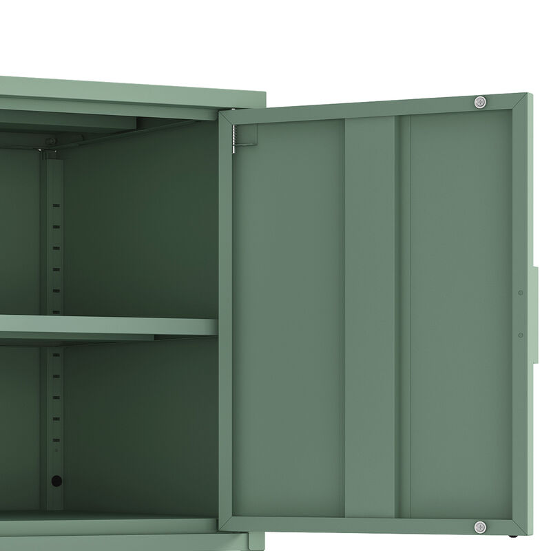 Ava Green Accent Cabinet