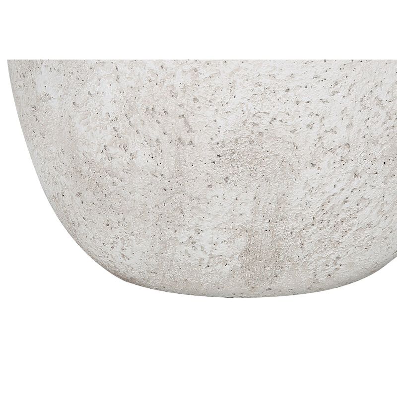 Monarch Specialties I 9729 - Lighting, 20"H, Table Lamp, Cream Concrete, Ivory / Cream Shade, Modern