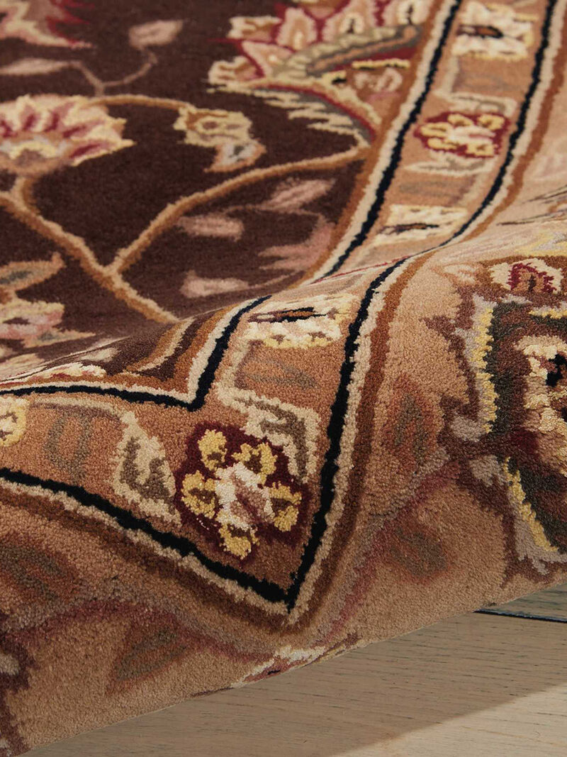 Nourison 2000 2206 Brown 5'6" x 8'6" Rug