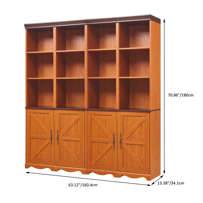 Spirja  Storage Freely Combinable Bookcase image number 3