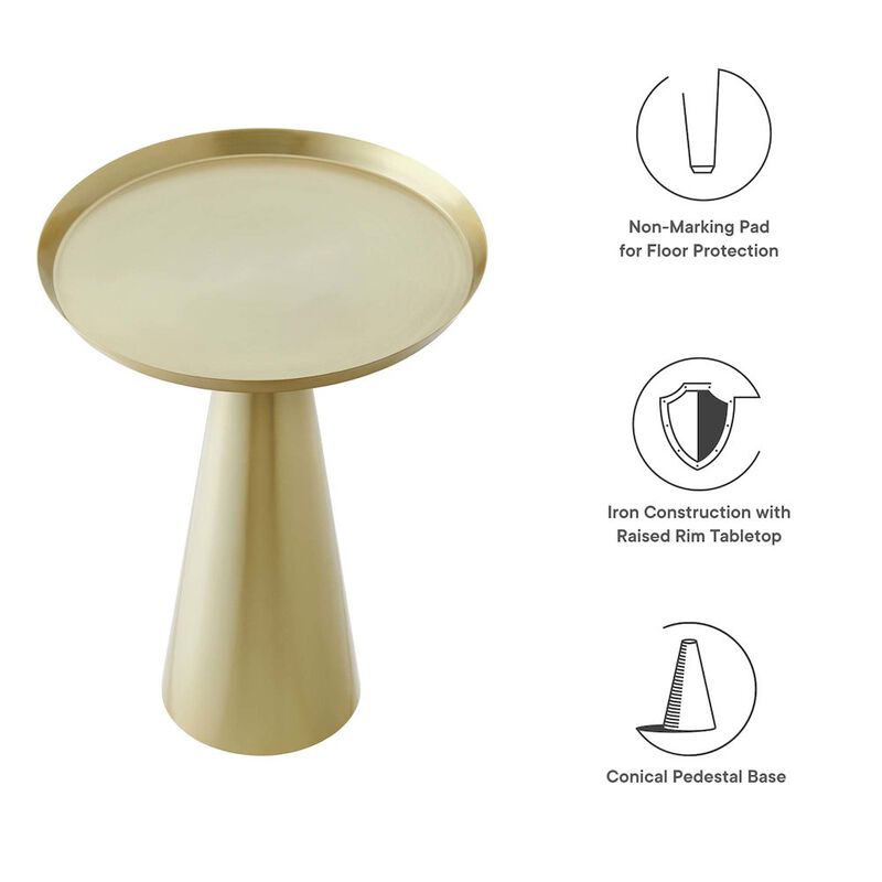 Maren Round Side Table image number 1