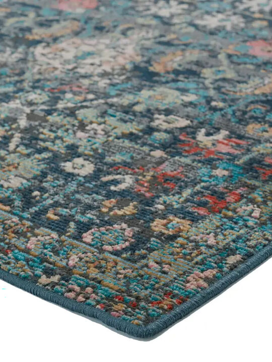 Jaipur Living, Inc.|Jaipur Swoon Collection|Swoon 16 Teal/mlt 5x7.3|Rugs