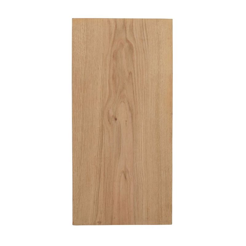 Jofran Archimedes 48 Arched Wood Modern Rustic Sofa Console Table