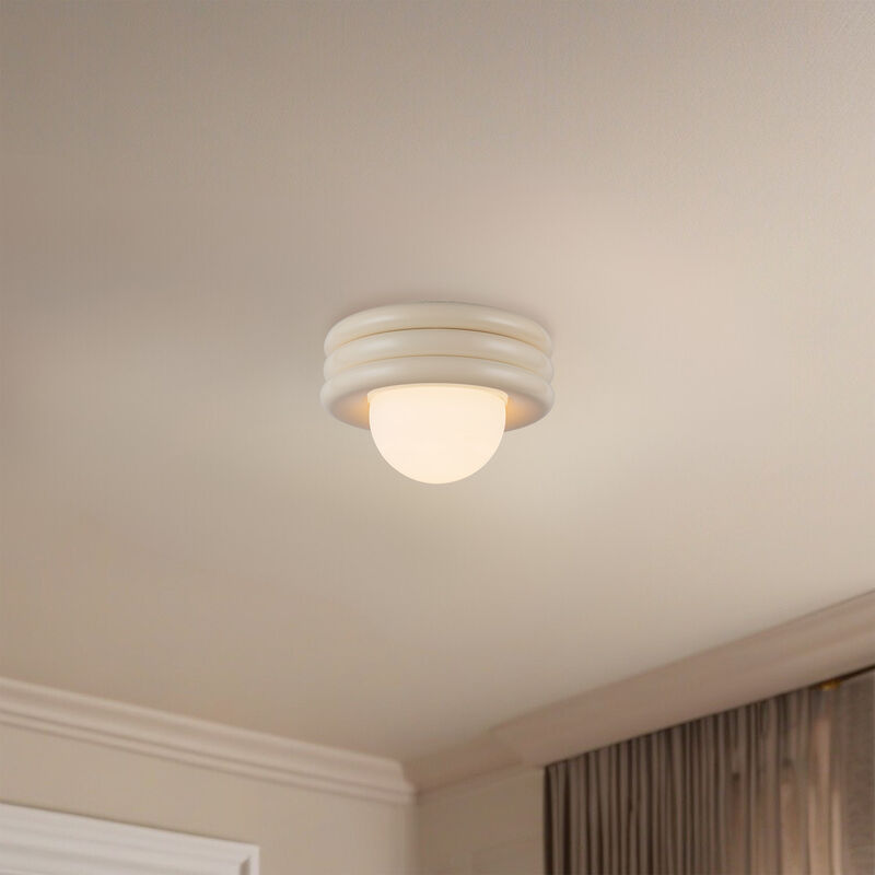 Harvey 12 in Socket Semi Flush Mount image number 4