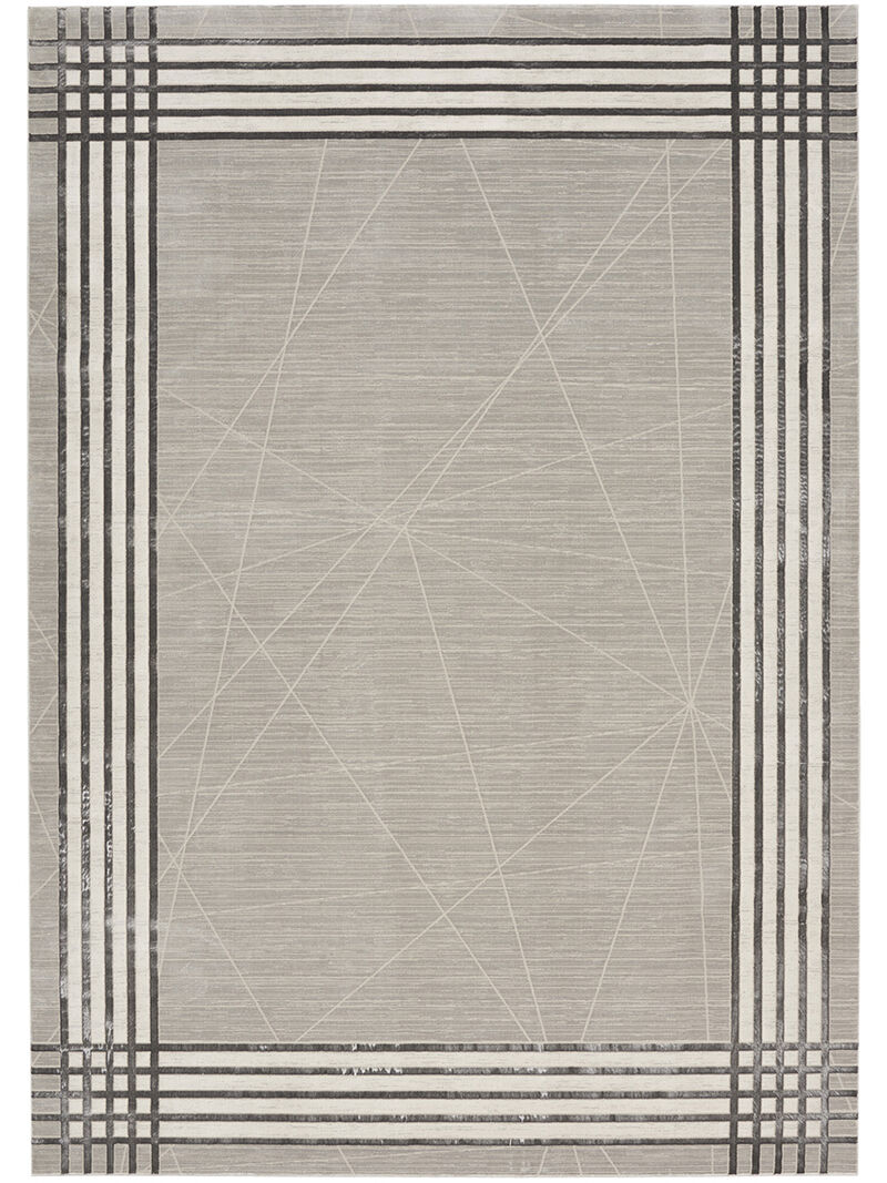 Desire DSR01 Gray/Silver 9' x 12' Rug