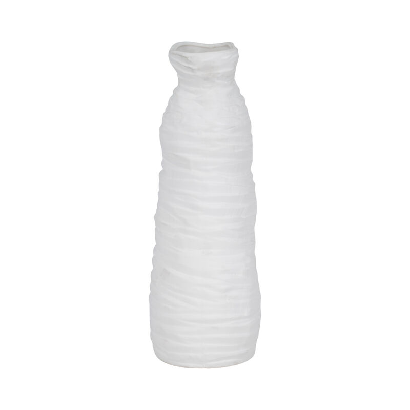 19" Horiz. Ribbed Matte Vase image number 3