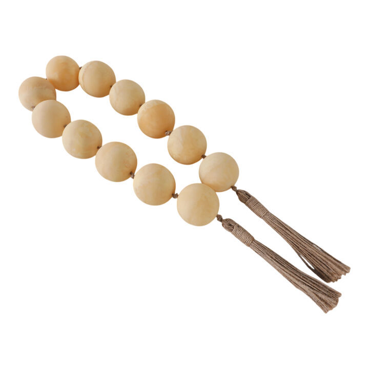 40" Swirled Resin Bead Garland