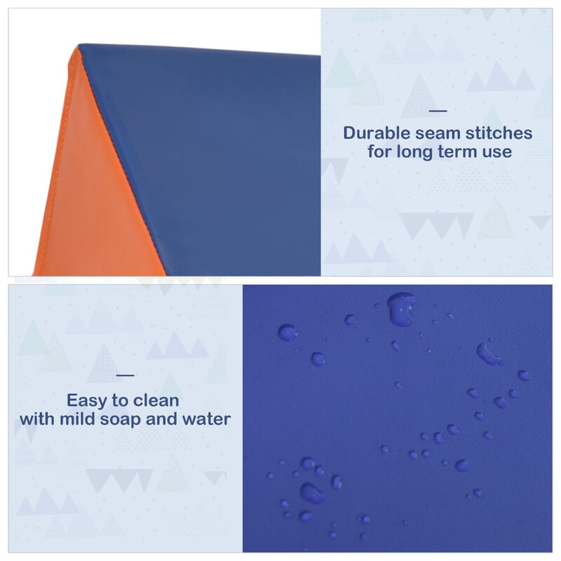 Kids' Play Set: 7-Piece Soft Foam Climb & Crawl Blocks