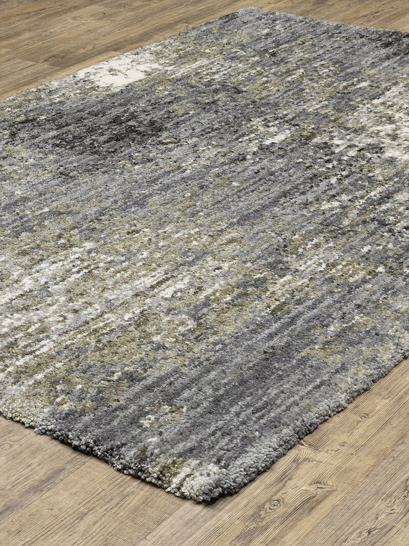 Aspen 5'3" x 7'6" Grey Rug image number 2