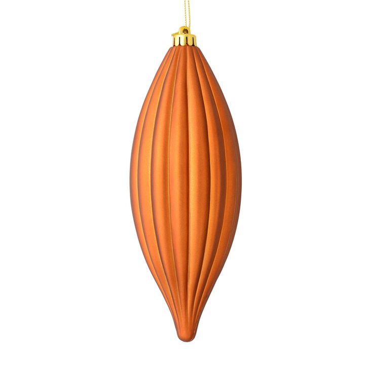 8" Copper Matte Line Finial 4/Bag
