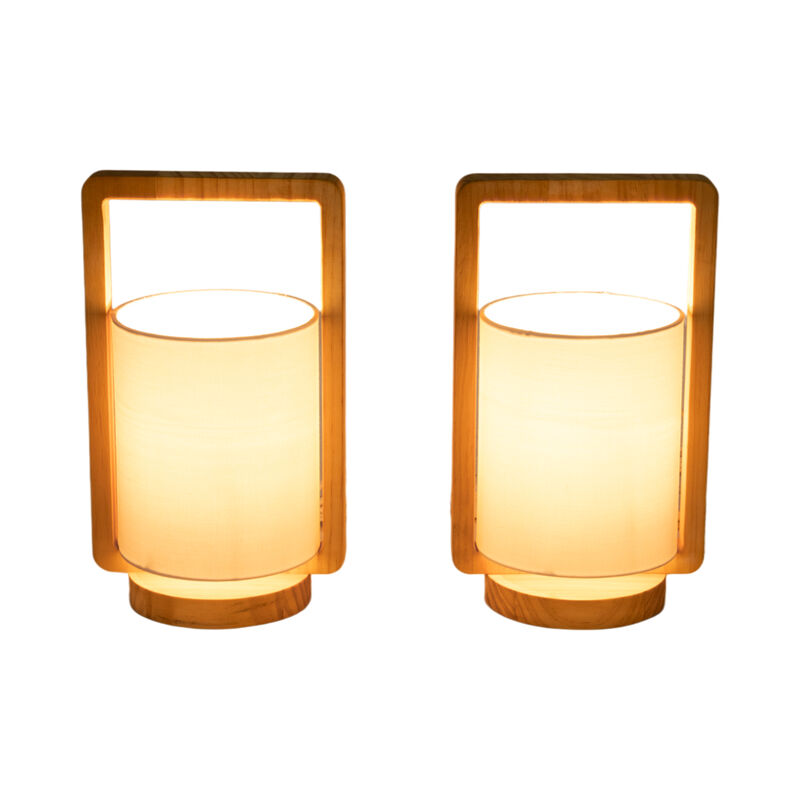 Rhea S/2 Cylinder Table Lamps image number 1