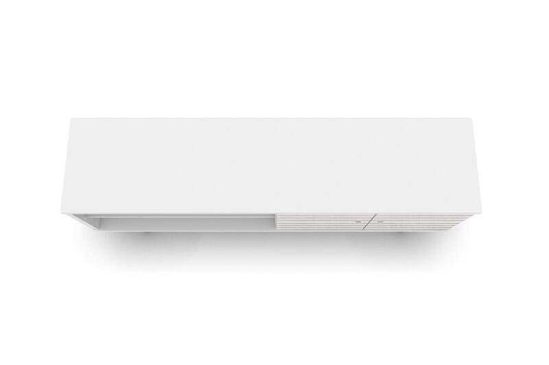 Liberty Large TV Stand in White