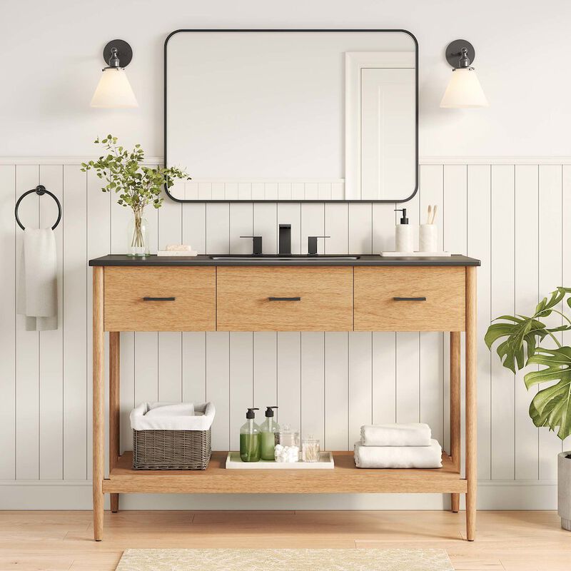 Zaire 48" Single Sink Bathroom Vanity image number 8