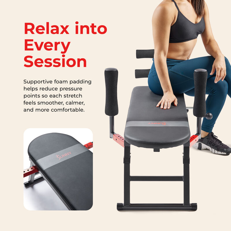 Sunny Health & Fitness Inversion Traction Reset Table for Back Stretching & Decompression image number 4