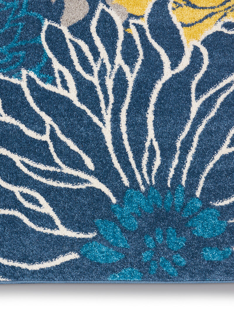 Passion PSN17 Blue 2'2" x 10' Rug image number 3