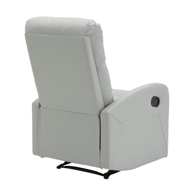 LumiSource Black PU Dormi Recliner Chair