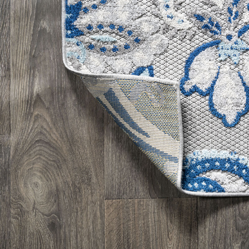 Gordes Paisley High-Low Indoor/Outdoor Area Rug