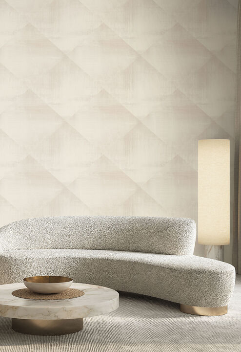 In Clay Beige Wallpaper