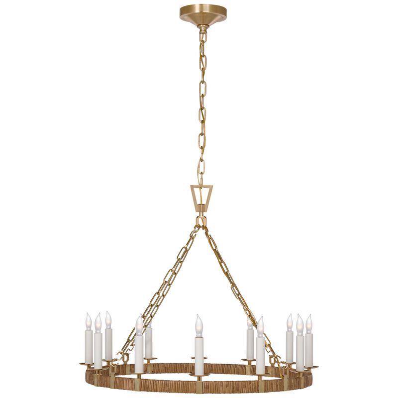 Chapman & Myers Darlana Wrapped Ring Chandelier Collection