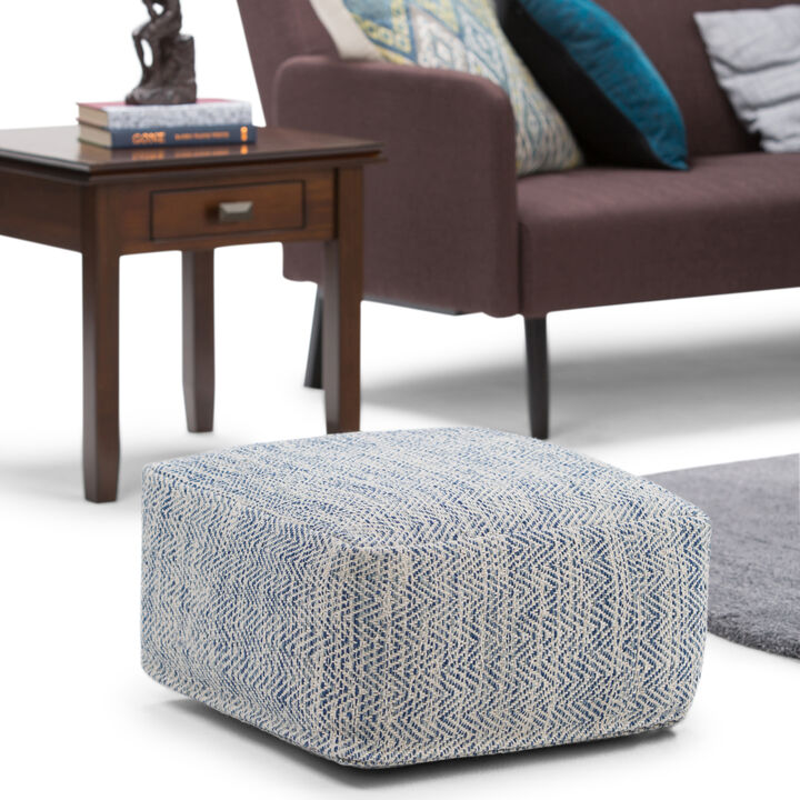 Nate 20 inch Square Pouf