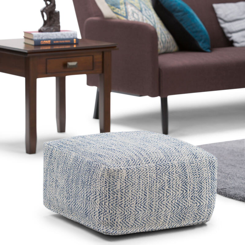 Nate 20 inch Square Pouf