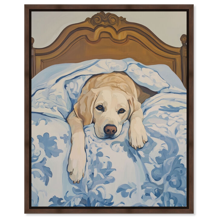 Peaceful Paws I Animals Canvas Print by Art Remedy
