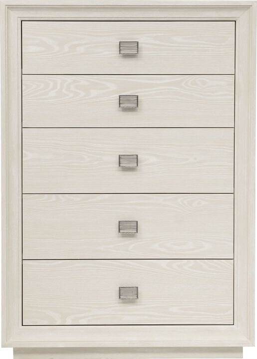 Maxime Five Drawer Chest in Ash