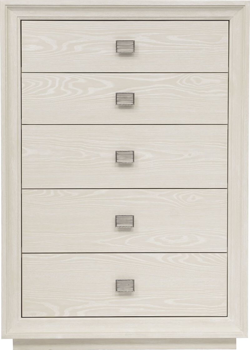 Maxime Five Drawer Chest in Ash