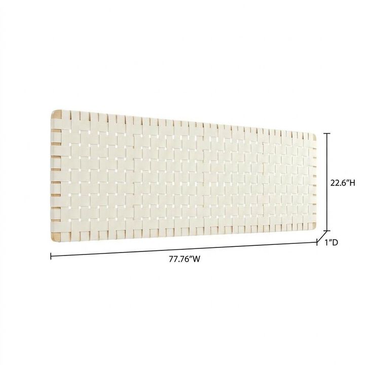 Vegan Leather King Headboard Wall-Mount with DurableTexture and Modern Design