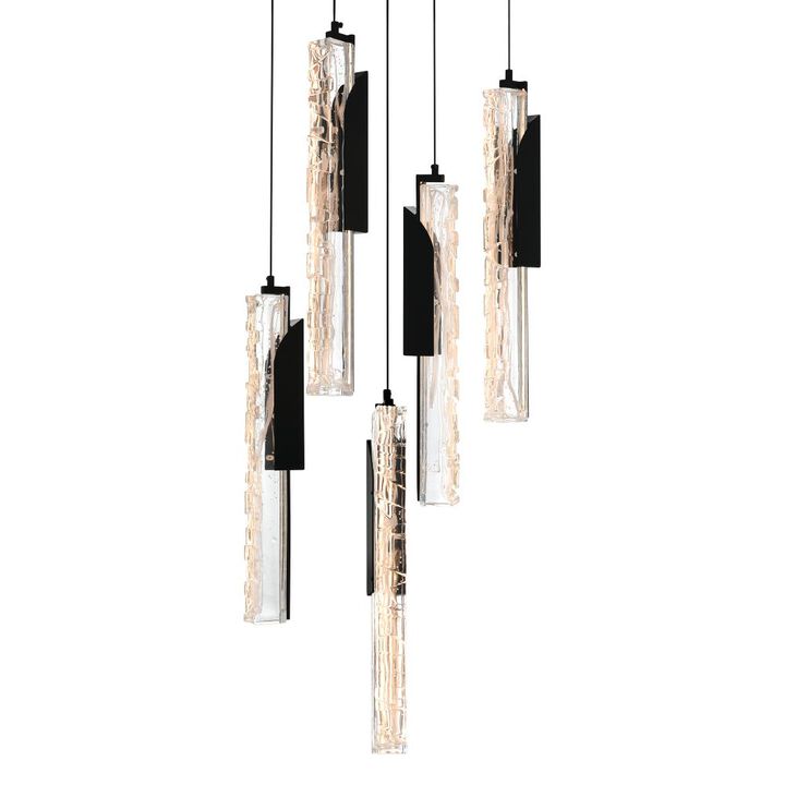 Valira Integrated LED Black Mini Pendant